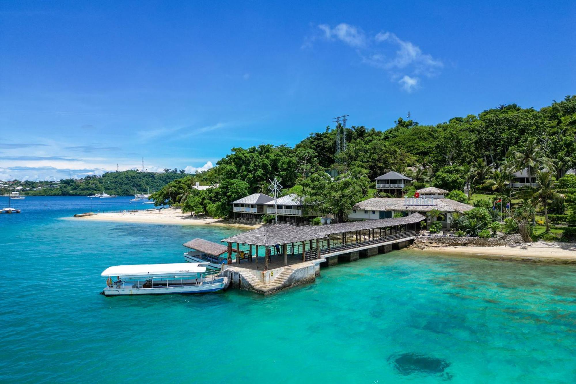 Iririki Island Resort & Spa Port Vila Exteriör bild